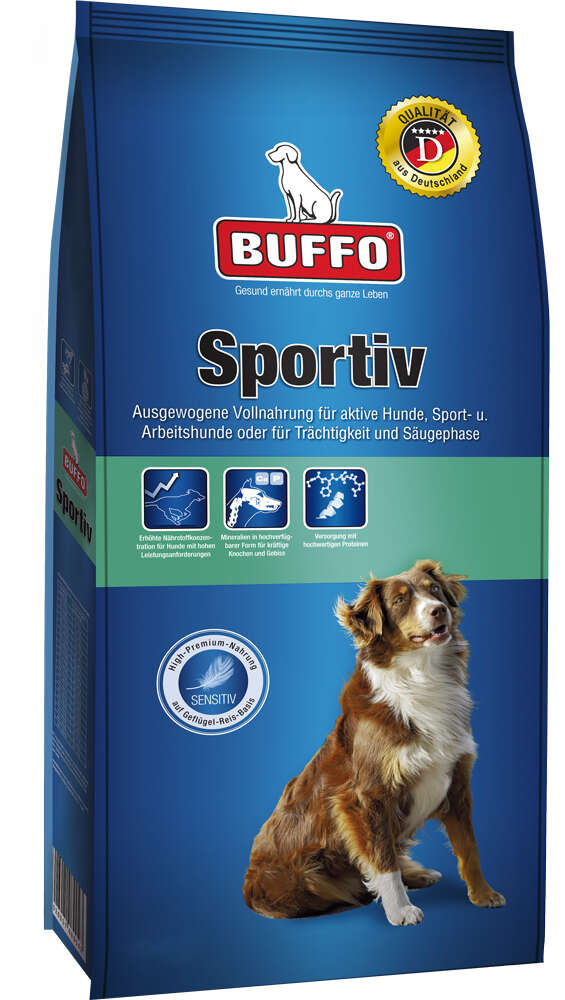 BUFFO Hunde-Trockenfutter Sportiv